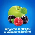 Пюре Агуша 90г дой-пак из яблок, ежевики и малины Испания уменьш.