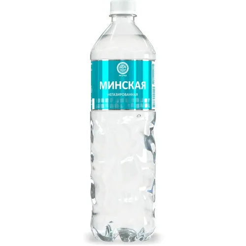 Питьевая вода Минская негазированная 1л Беларусь Минская