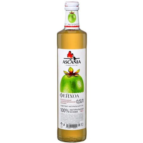 Напиток Аскания Фейхоа газ. б/а 0,5л ст/б