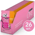Корм ONE PURINA 75г пауч д/котят, курица ООО Нестле Россия Россия Purina уменьш.
