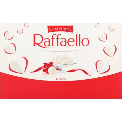 Конфеты Raffaello 90г с цельным миндалем в кокосовой посыпке Россия