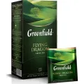 Чай Greenfield 50г Flying Dragon зелёный (25пак*2г) Орими Россия уменьш.