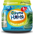 Пюре ФрутоНяня 80г ст/б из капусты брокколи натуральное для д/п арт.29192 ФрутоНяня Россия уменьш.