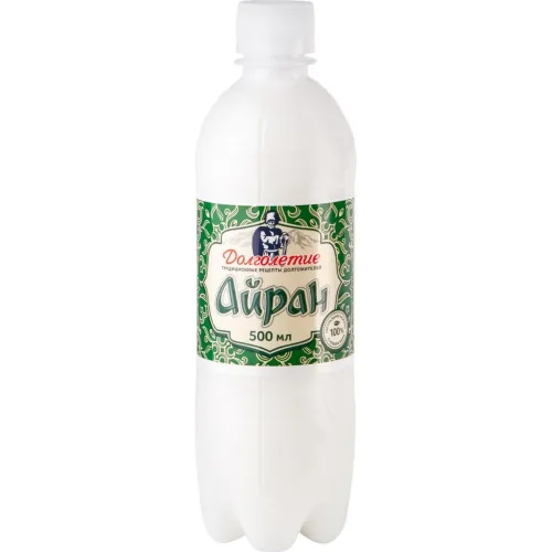 Напиток кисломолочный Айран Долголетие 0,5%