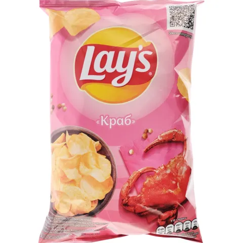 Чипсы Лейз Краб 70г