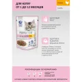 Корм для котят от 1 до 12мес. 75г пауч курица в соусе Марс Россия PERFECT FIT уменьш.