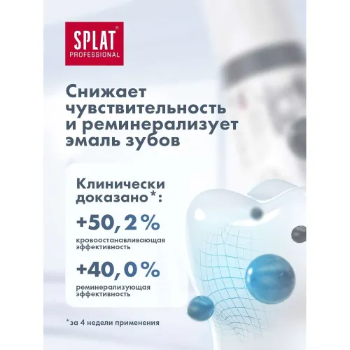 Зубная паста Proffesional Splat White plus 100мл SPLAT Россия