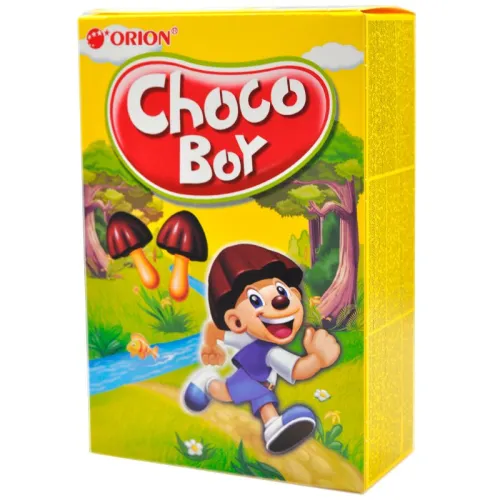 Печенье Orion Choco Boy Грибочки 90г