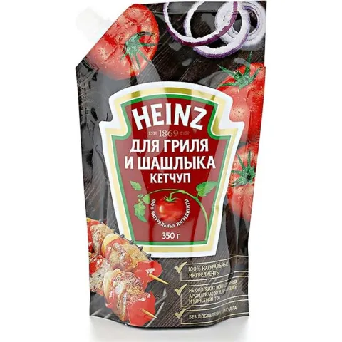 Кетчуп Хайнц для гриля и шашлыка 320г