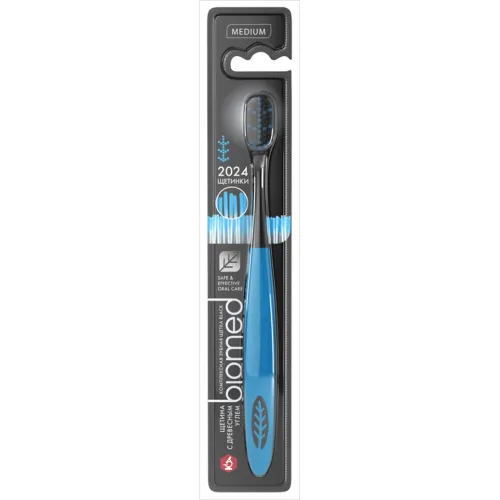 Зубная щетка SPL BIOMED BLACK комплексная Россия