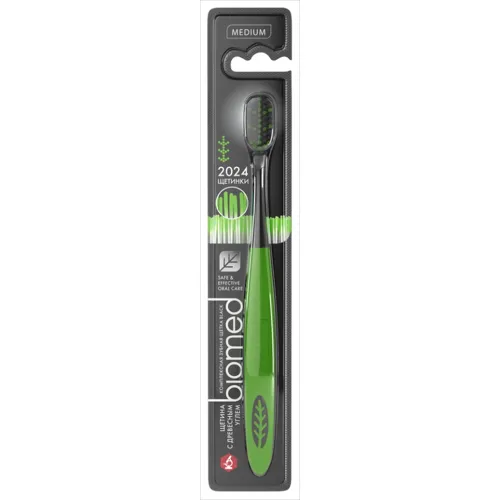 Зубная щетка SPL BIOMED BLACK комплексная Россия