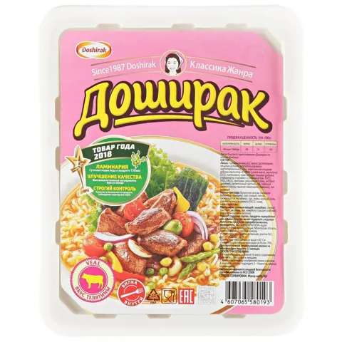 Лапша Доширак телятина 90г