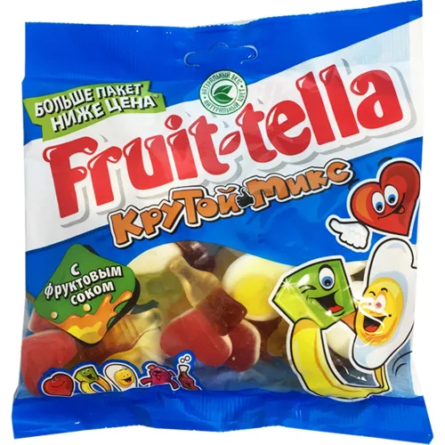 Жевательный мармелад Frutella 150г Крутой микс Россия
