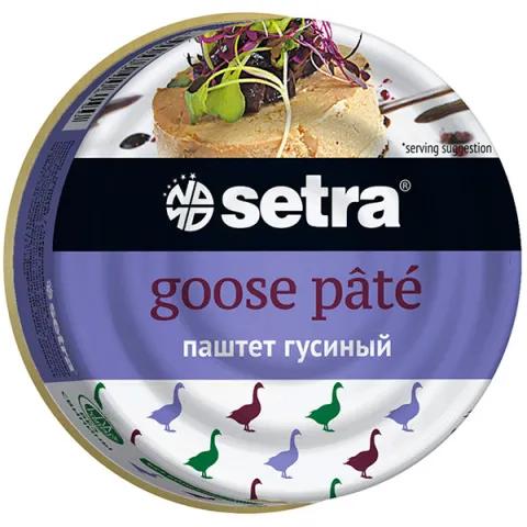 Паштет SETRA гусиный 100г