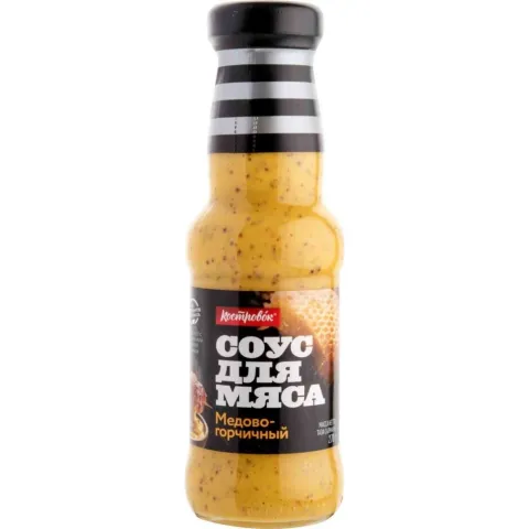 Соус Для мяса Медово-горчичный Костровок с/б 270гр