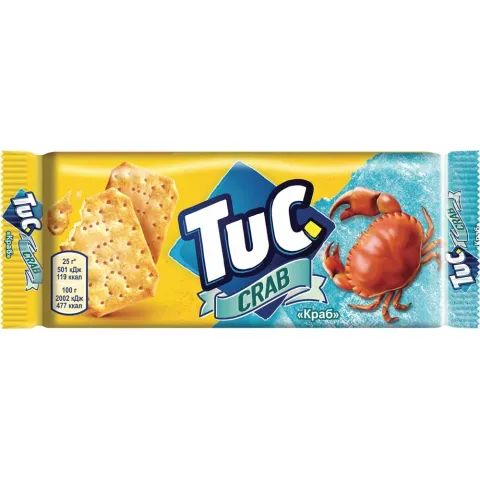 Крекер Тук со вкусом Краб 100 г