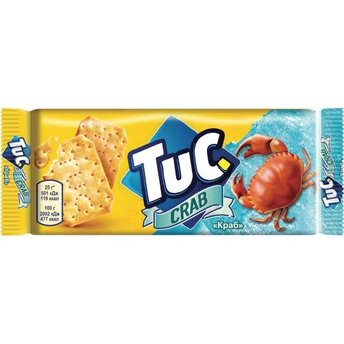Крекер Tuc 100г со вкусом Краба Россия