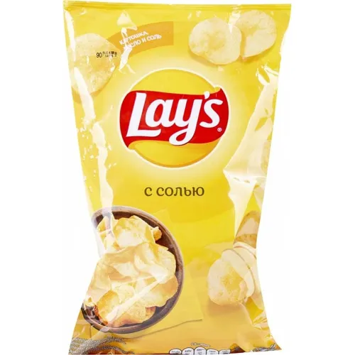 Чипсы Lays 140г с солью ООО ПепсиКо Холдингс Россия Lays