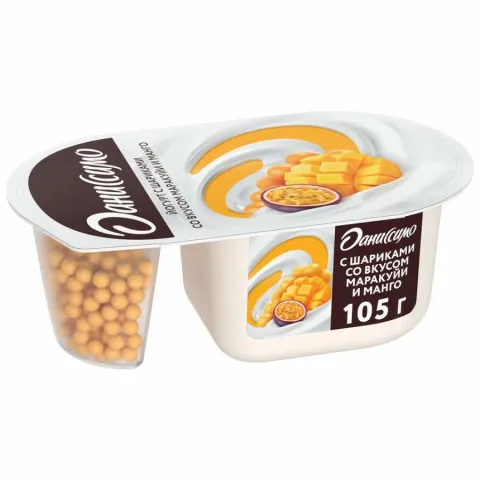 БЗМЖ Даниссимо Фант ШарМанго-Маракуйя 105г