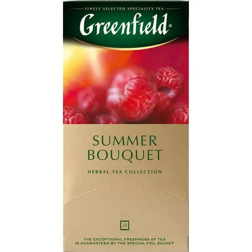 Чай травяной Greenfield 50г Summer Bouquet (25пак*2гр) Орими Россия