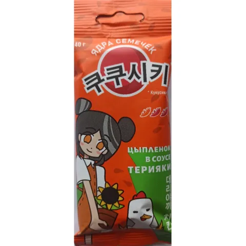 Ядра СЕМЕЧЕК со вкусом ЦЫПЛЕНКА в соусе 