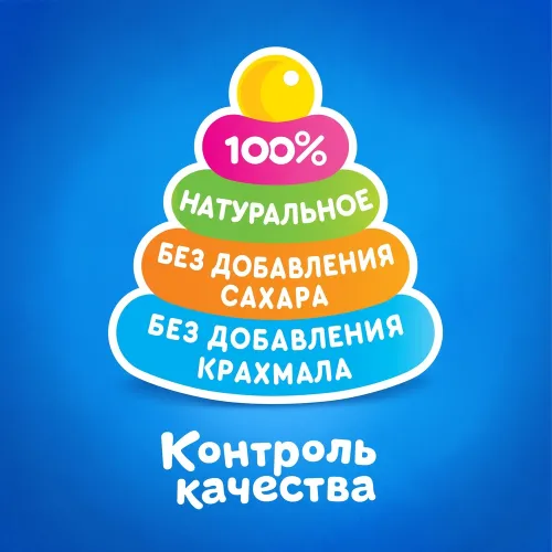 Пюре фруктовое Агуша 90г дой-пак яблоко-груша-банан-манго Тимашевский молочныйкомбинат Россия