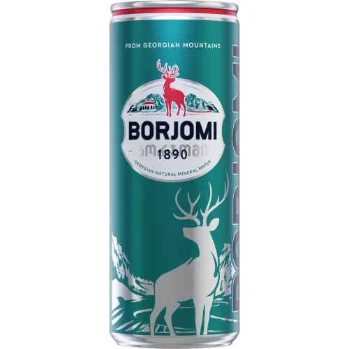Минеральная вода Borjomi 330мл ж/б Грузия