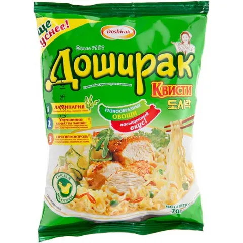 Лапша Доширак говядина 90г