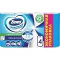 Кухонные полотенца Zewa 4 рул. Россия уменьш.