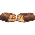 Шоколадный батончик Snickers super 80г с жареным арахисом, карамелью и нугой, покрытый молочным шоколадом Марс Россия SNICKERS уменьш.