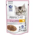 Корм для котят от 1 до 12мес. 75г пауч курица в соусе Марс Россия PERFECT FIT уменьш.