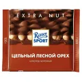 Шоколад Ritter Sport 100г молочный с цельным орехом лещины Германия уменьш.