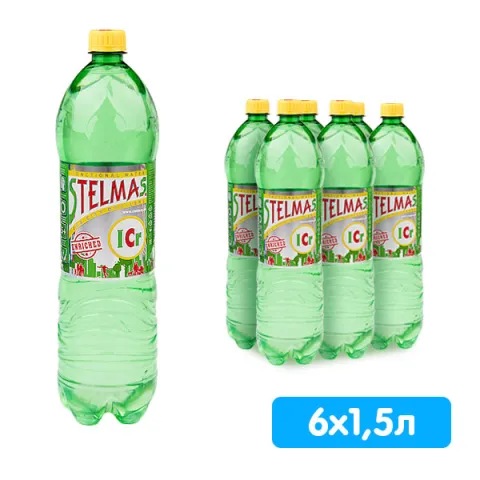 Вода СТЭЛМАС пит. негаз. 1,5л ПЭТ