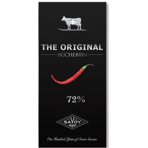 Шоколад Бушерон Ориджинал горький с кайенским перцем 90г