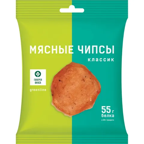 Чипсы мясные Галерея Вкус классик с/в 30г