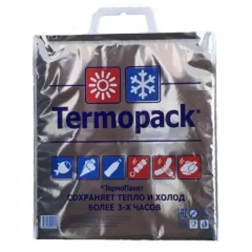 Термопакет сохраняет тепло и холод до 3-х часов 35*35 см 18916 Termopack