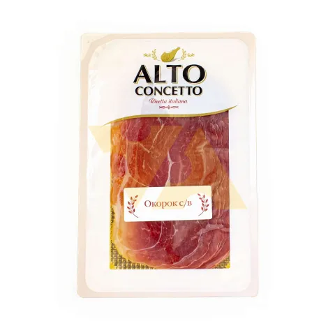 Окорок Alto Concetto Прошутто сыровялен нарезка 100г