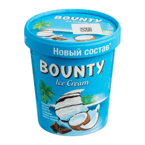 БЗМЖ Мороженое bounty ведерко 272 г