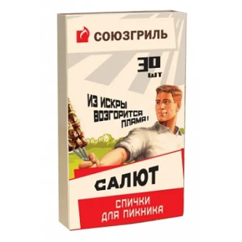 Спички для пикника, 30 шт. Союзгриль N1-F08