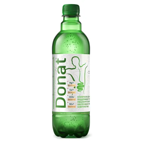 Вода Donat mg натуральная лечебная пет 05 л