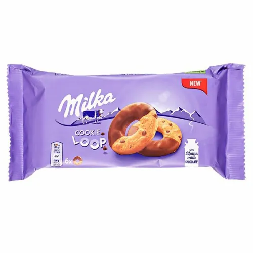 Печенье Милка Cookie Loop 132г