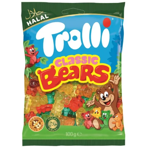 Мармелад жевательный Тролли классические мишки 100г
