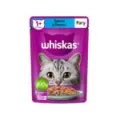 Корм для кошек Whiskas Рагу треска и лосось 75 гр уменьш.