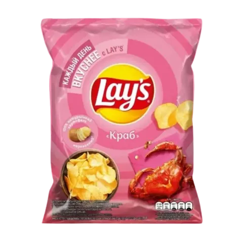 Чипсы Лейз Краб 70г