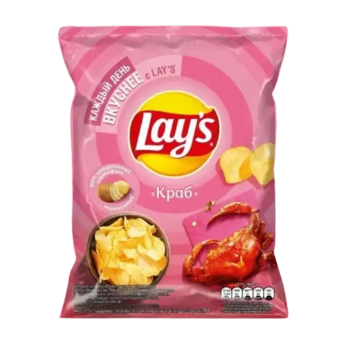 Чипсы Лейз Краб 70г