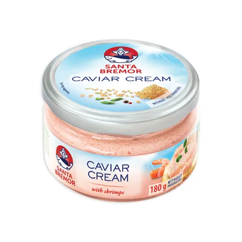 Икра мойвы Санта Бремор деликат с крев 180г