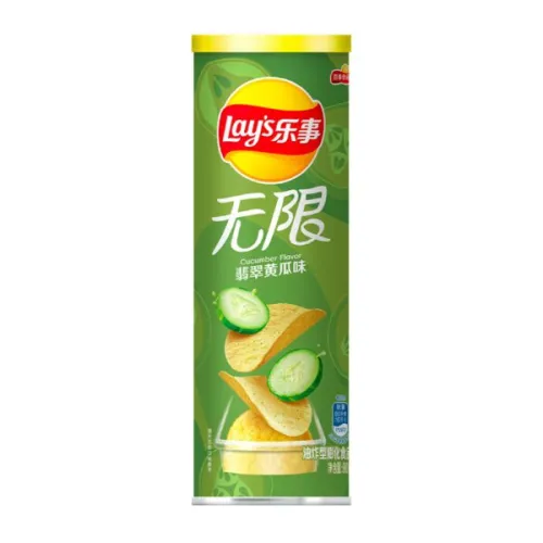 Чипсы Lays, туба, со вкусом огурца, 90гр.