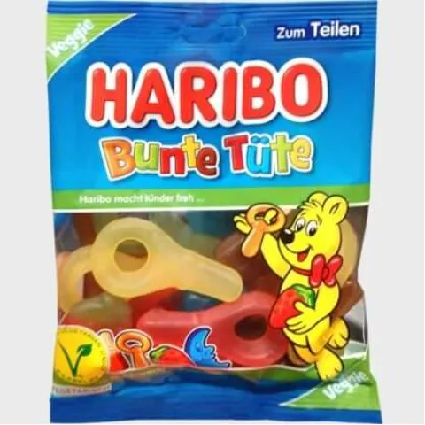 Мармелад жевательный Харибо Бунте Туте 175г